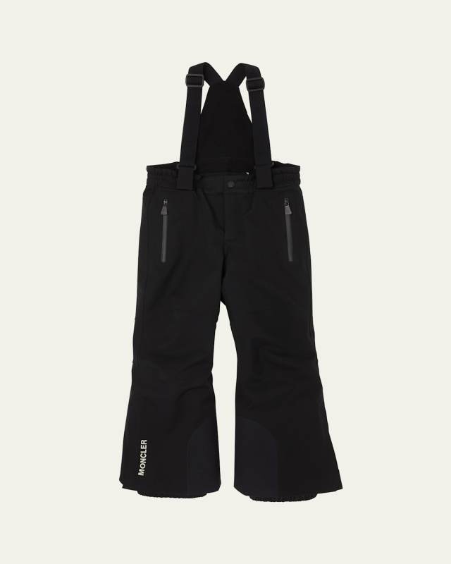 Kid's Logo-Print Ski Trousers, Size 8-